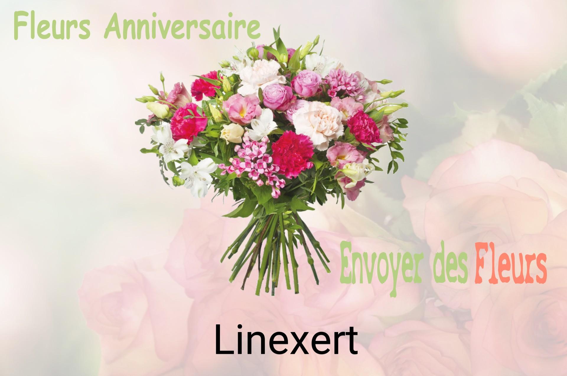 Bouquet de fleurs d’anniversaire livré à Linexert